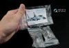 Quinta Studio QC72002 MiG-29 vacuformed clear canopy 2 pcs (for 7278, 7309 Zvezda kit) 1/72